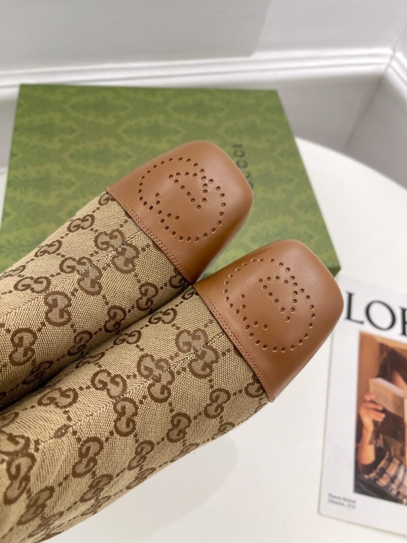 Botín de lona GG Gucci - Imagen 2