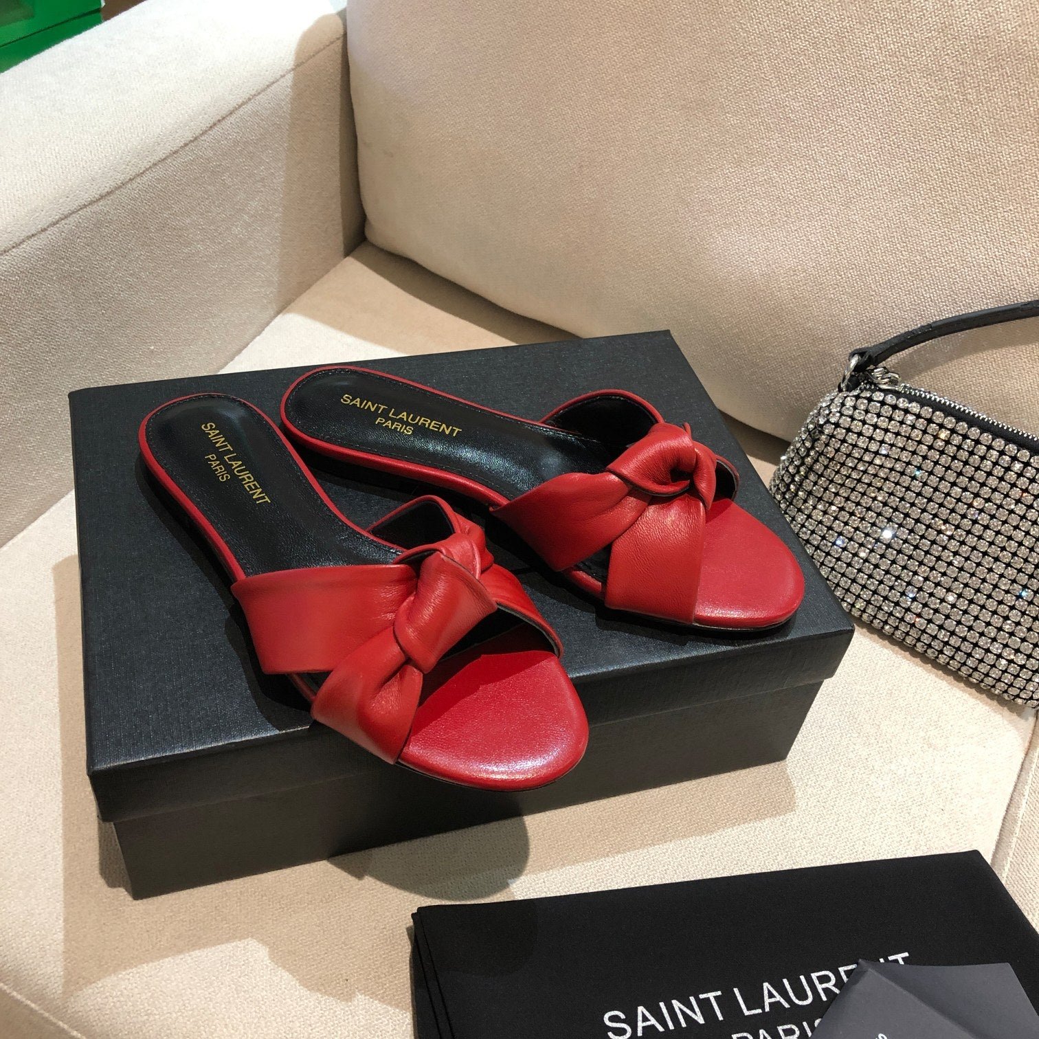 Sandalia Bianca YSL