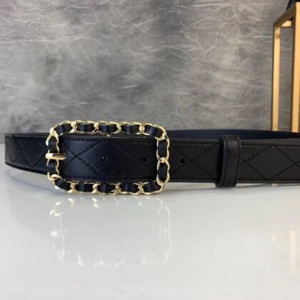 Cinturón de piel CHANEL