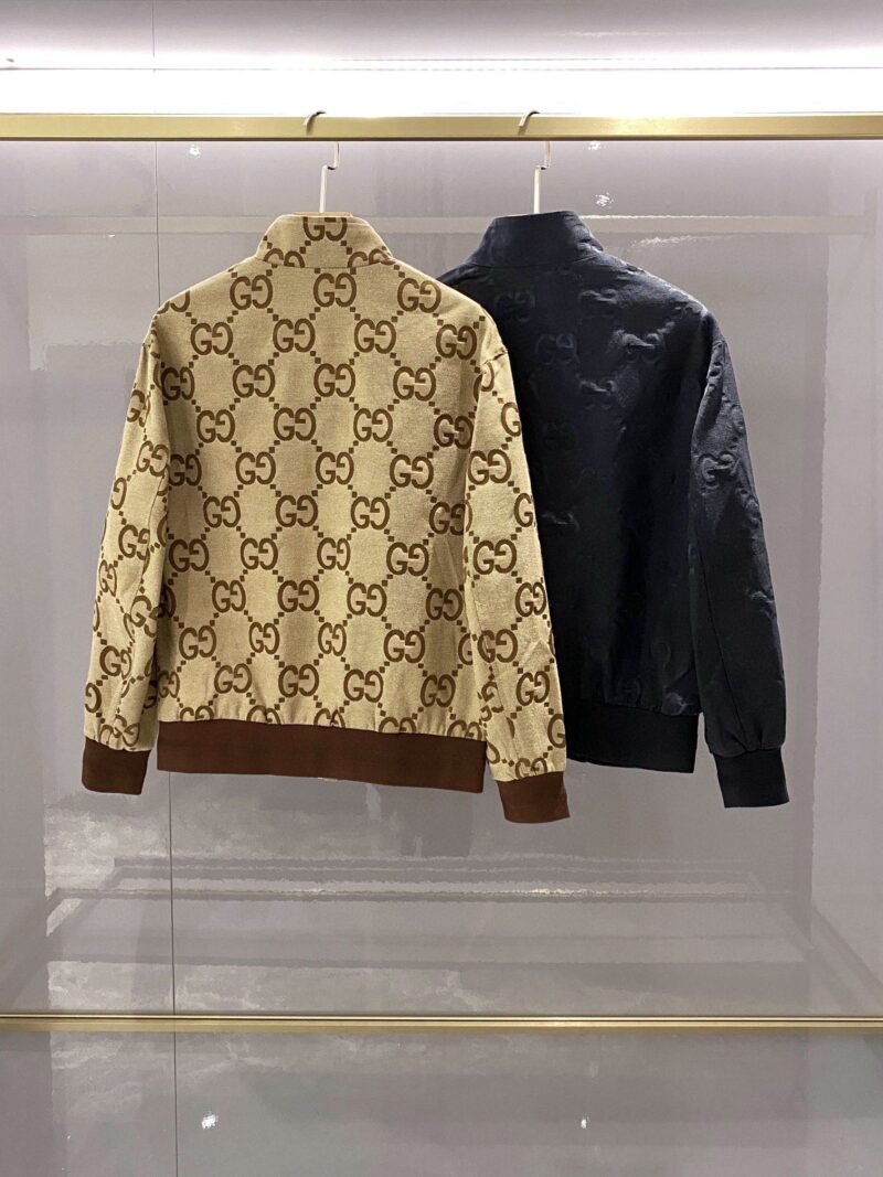 Chaqueta de lona con jumbo GG GUCCI - Imagen 5