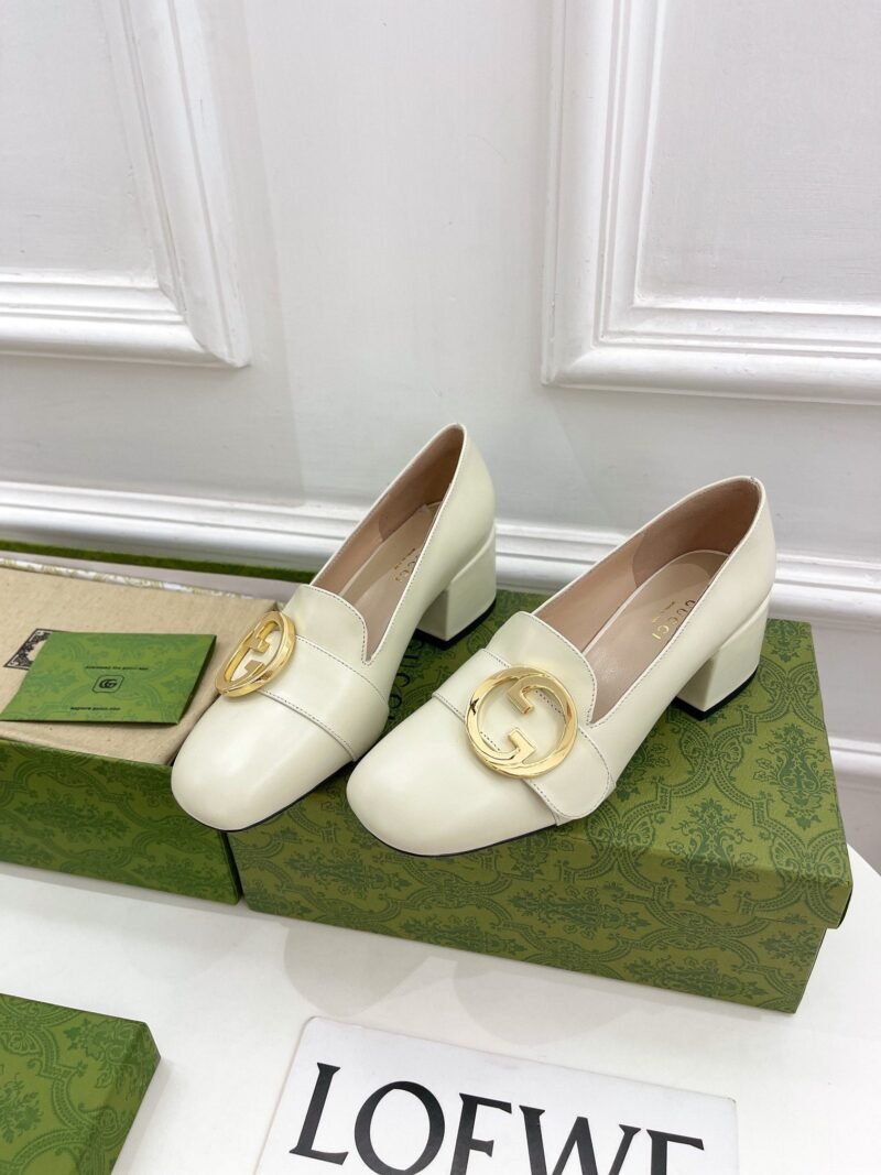 Zapato de salón Gucci Blondie de tacón medio - Imagen 3