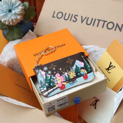 Monedero con llavero Louis Vuitton