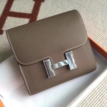 Cartera Constance compacta Hermes