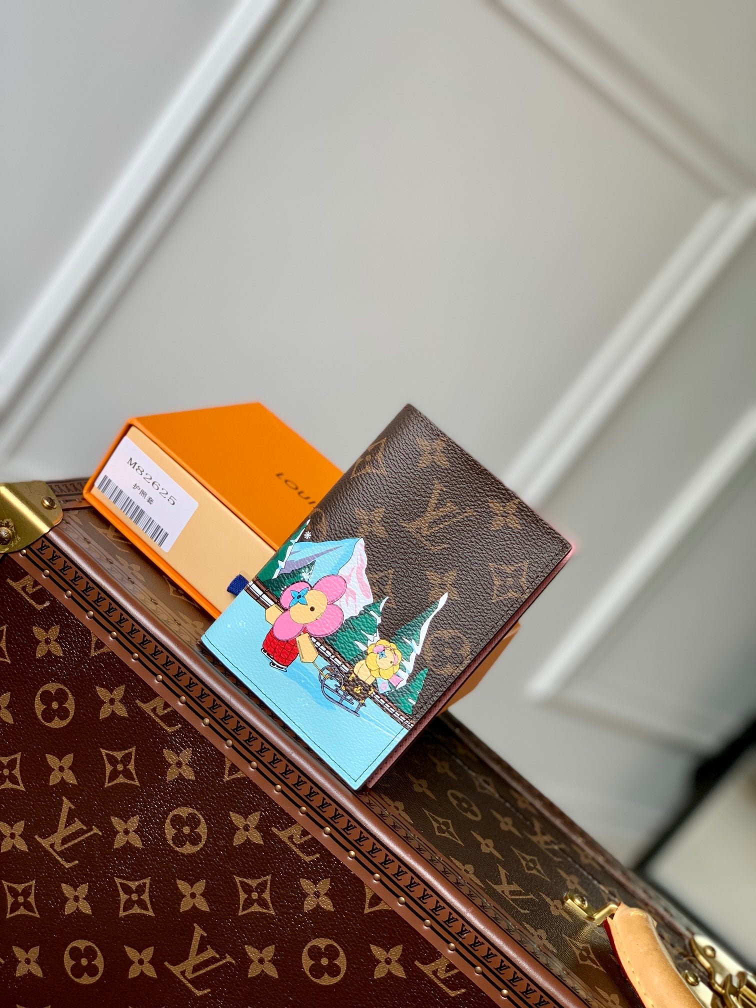 Funda de pasaporte Louis Vuitton