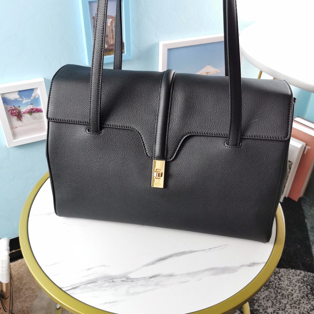 BOLSO 16 GRANDE DE PIEL DE BECERRO SATINADA CELINE