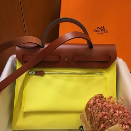 BOLSO HERBAG DE LONA - HERMES