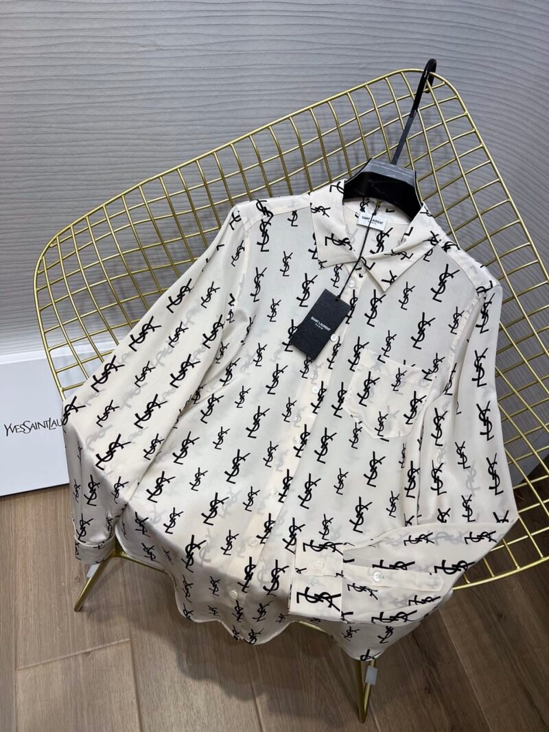 Camisa manogram YSL