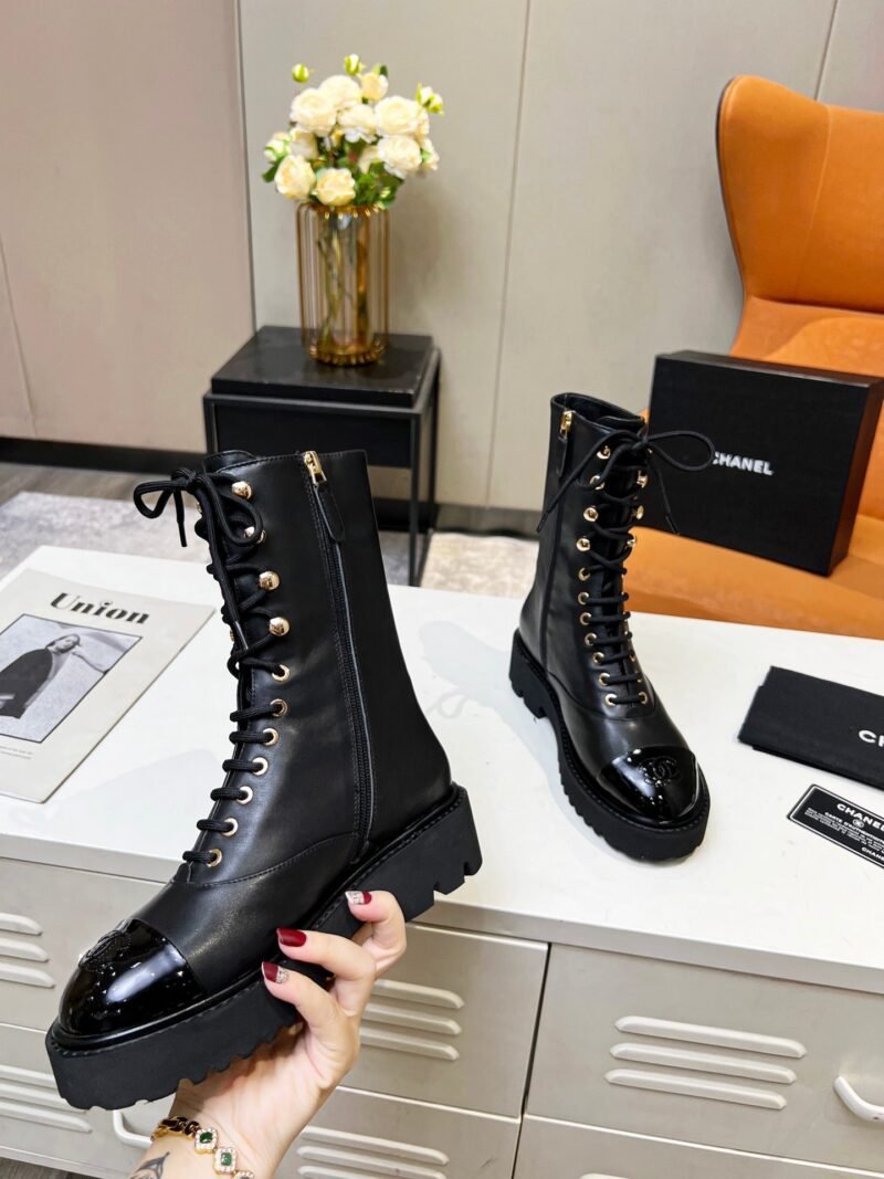 Botines de cordón Chanel - Imagen 7