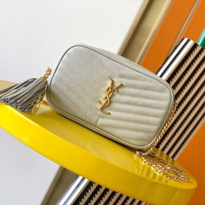 MINIBOLSO LOU DE PIEL ACOLCHADA YSL