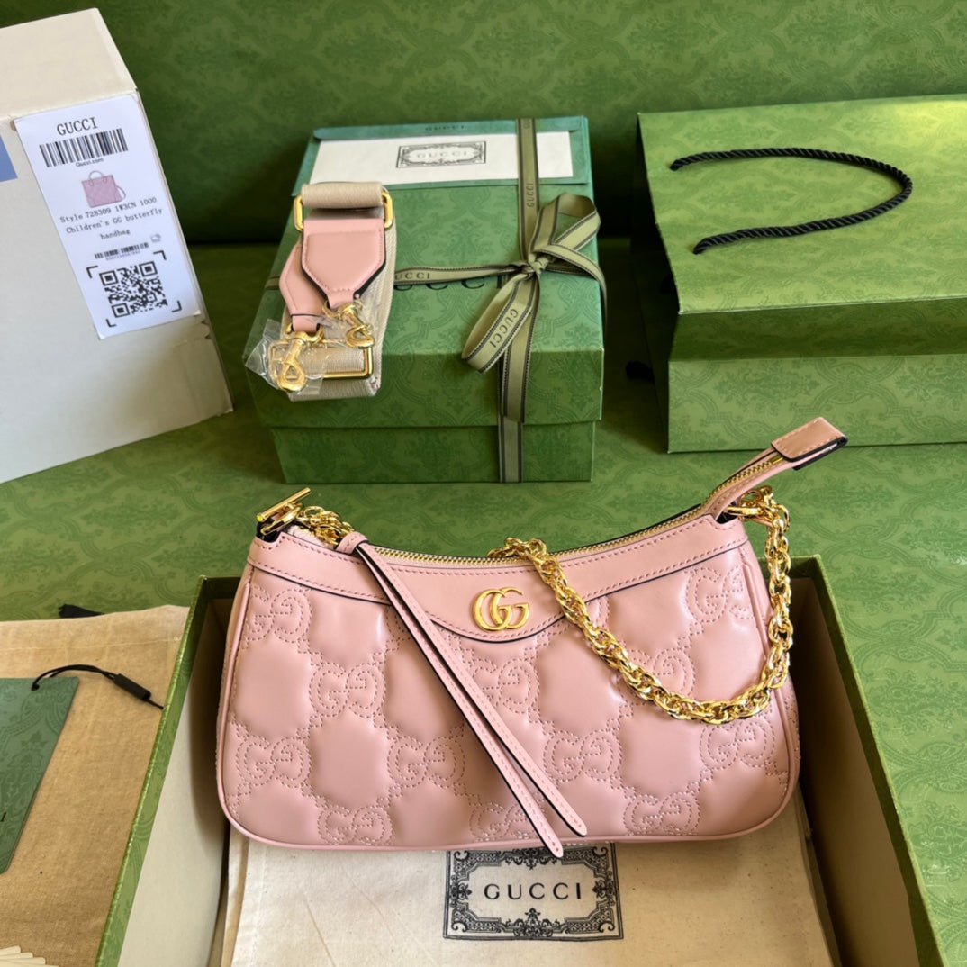Bolso piel matelassé GUCCI