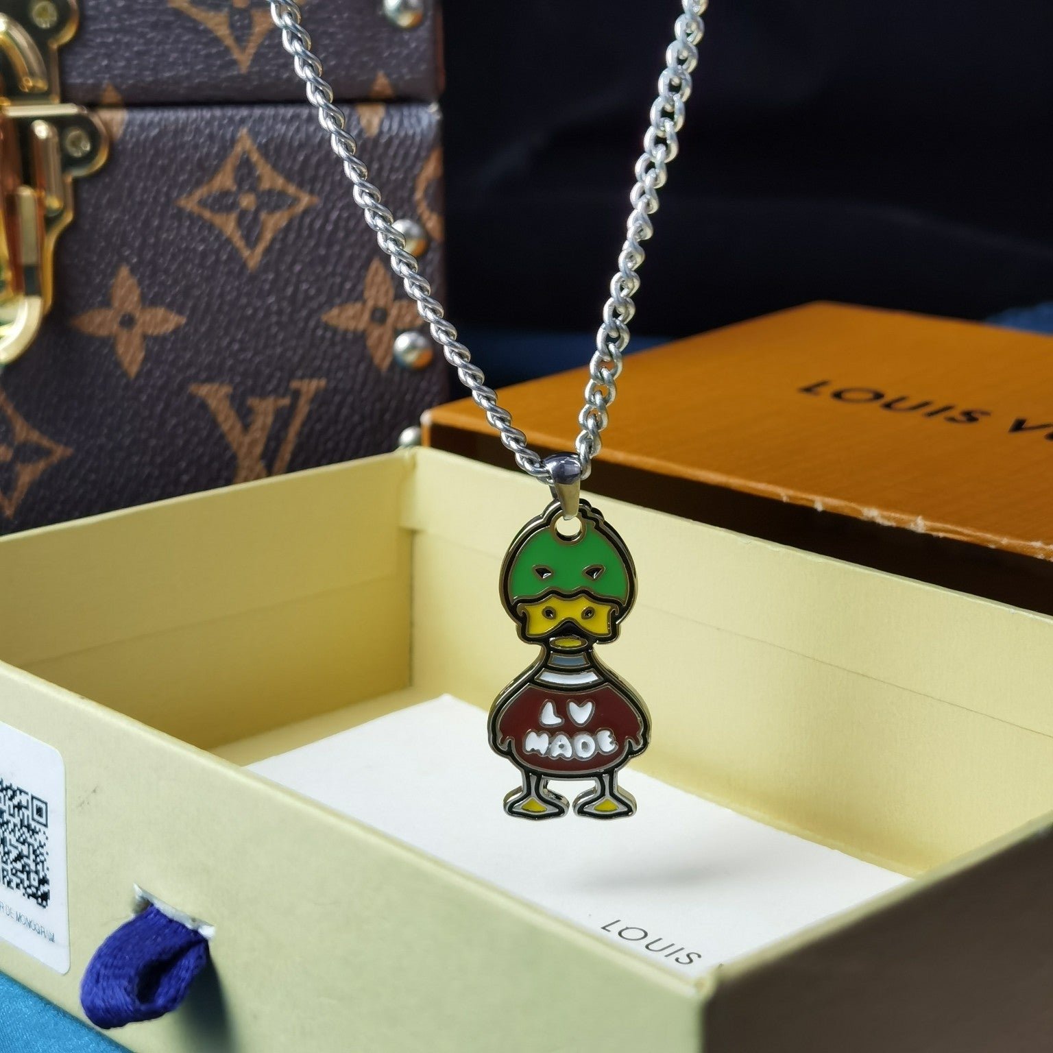 Collar con colgante Duck Louis Vuitton
