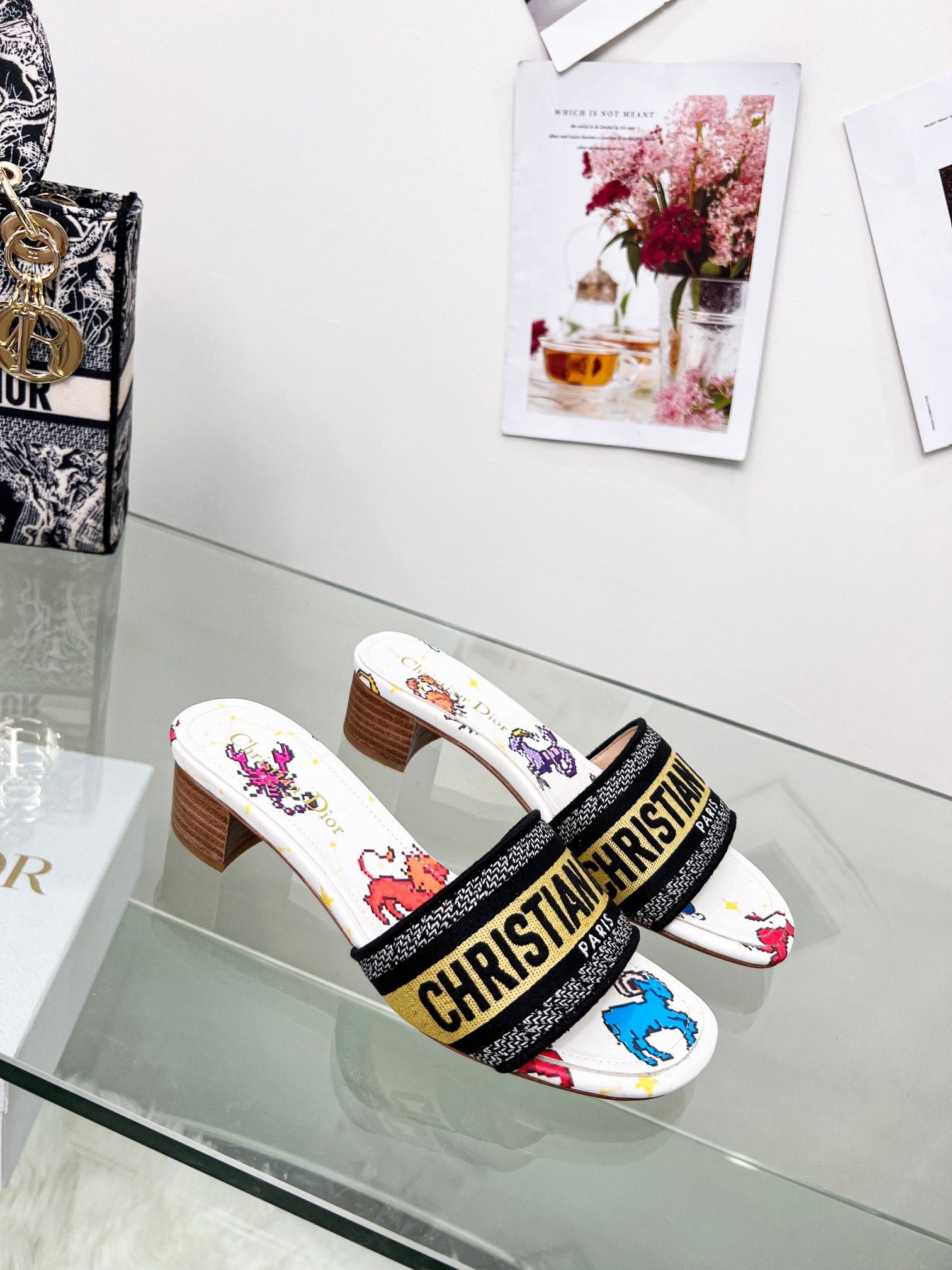 Mule Dway Dior Tacón Alto
