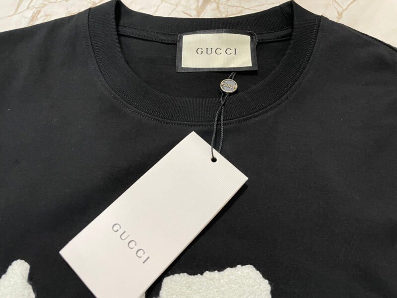 Camiseta de punto de algodón x GUCCI - Imagen 4