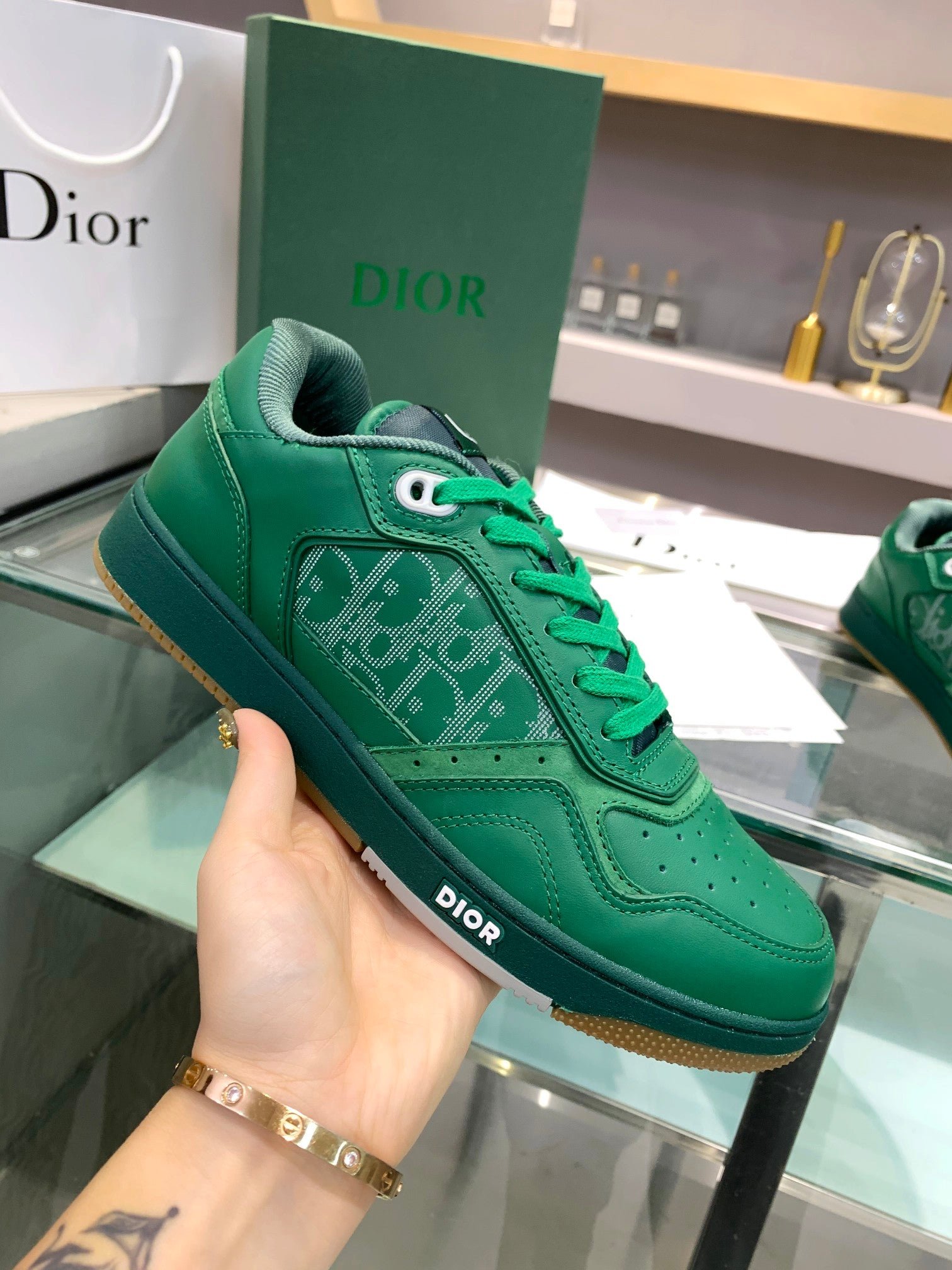 SNEAKER DE CAÑA BAJA B27 DIOR