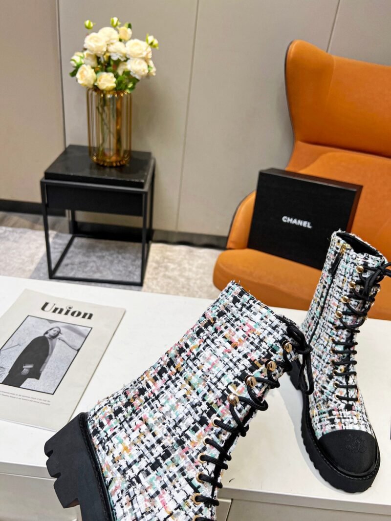 Botines de cordón Chanel - Imagen 7