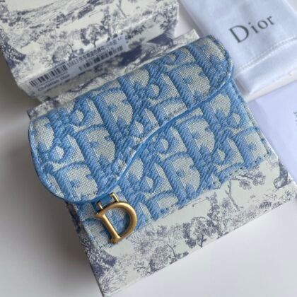 Tarjetero Saddle Bloom Dior