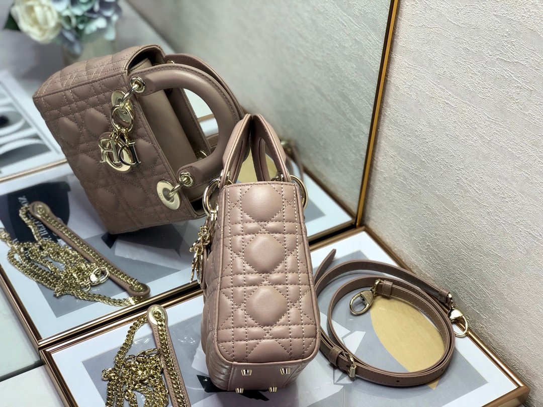 Bolso mini Lady Dior - Imagen 6