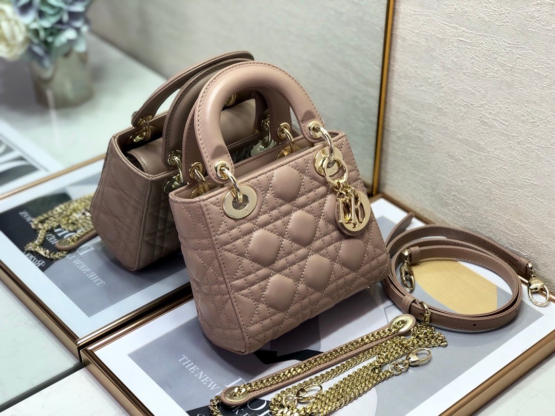 Bolso mini Lady Dior - Imagen 3