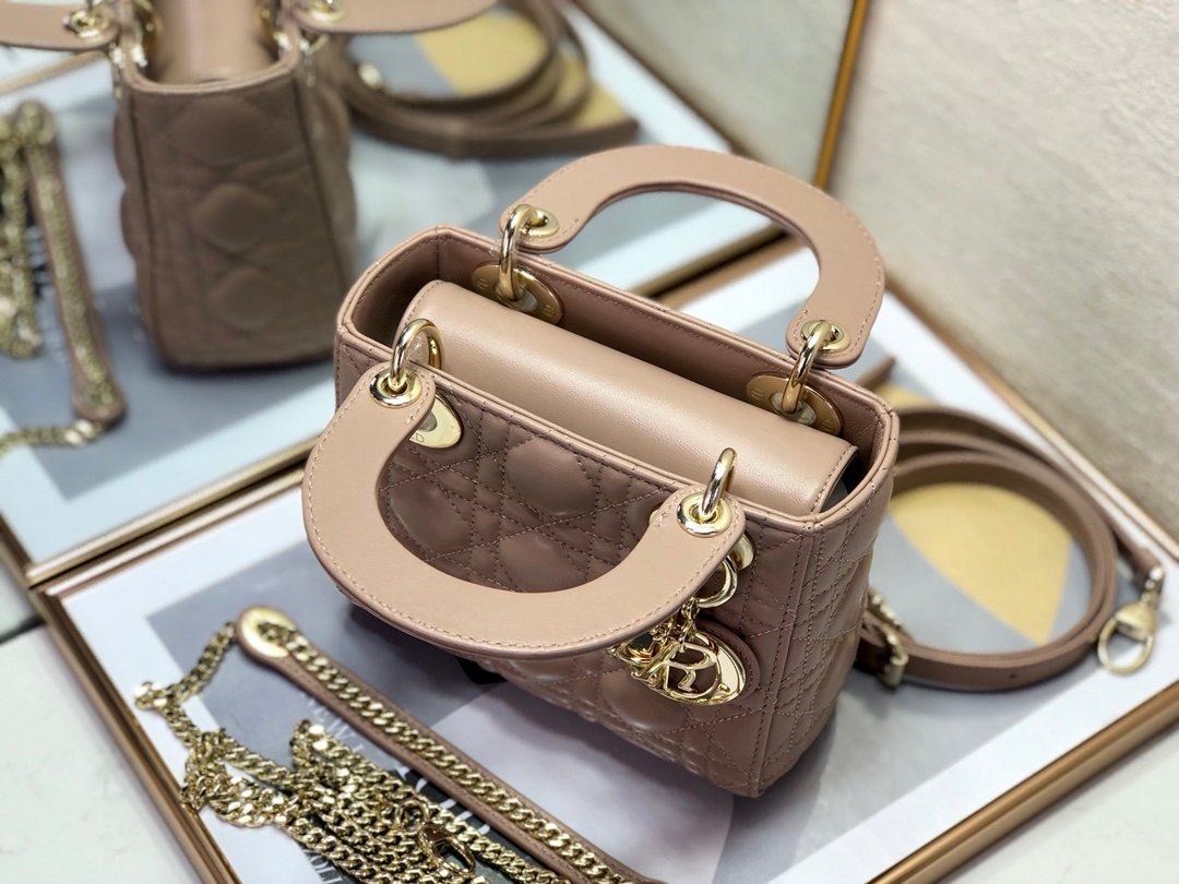Bolso mini Lady Dior - Imagen 8