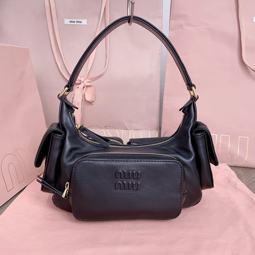 Bolso Pocket de napa Miu Miu