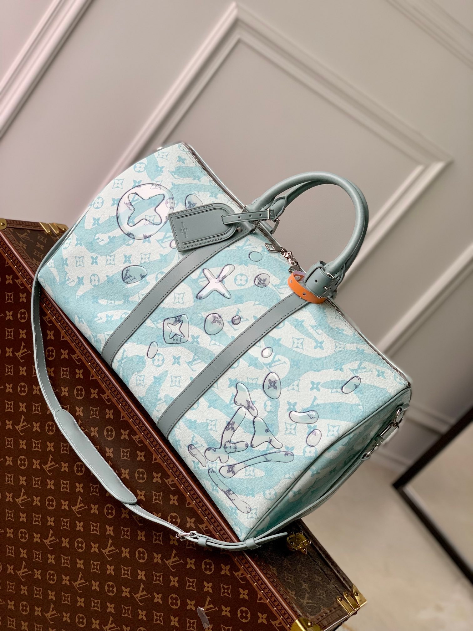 Bolso Keepall 50 con bandolera LOUIS VUITTON