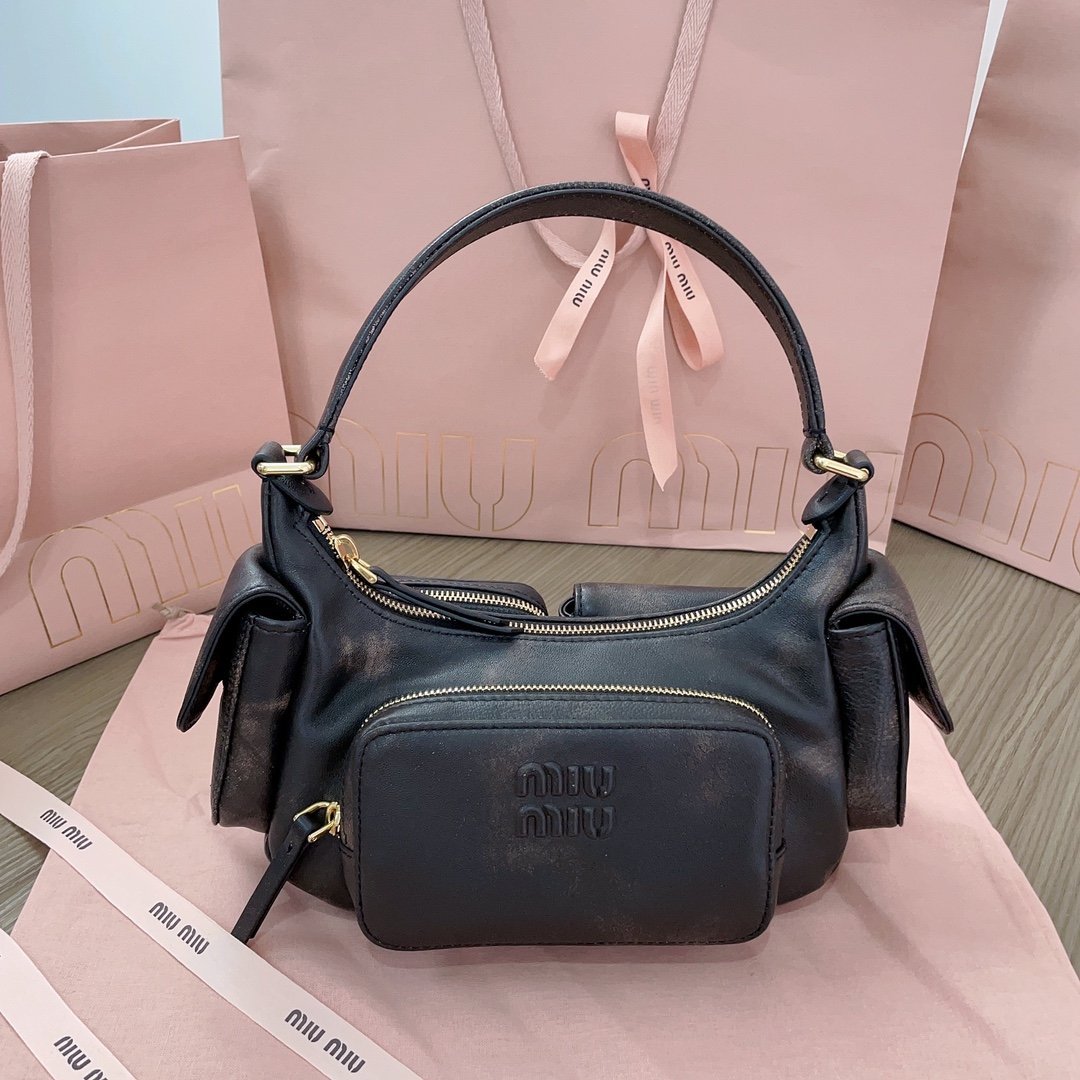 Bolso Pocket de napa Miu Miu