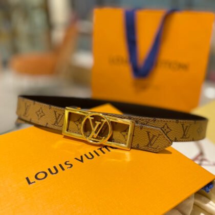 CINTURÓN REVERSIBLE DAUPHINE DE 25 MM LOUIS VUITTON