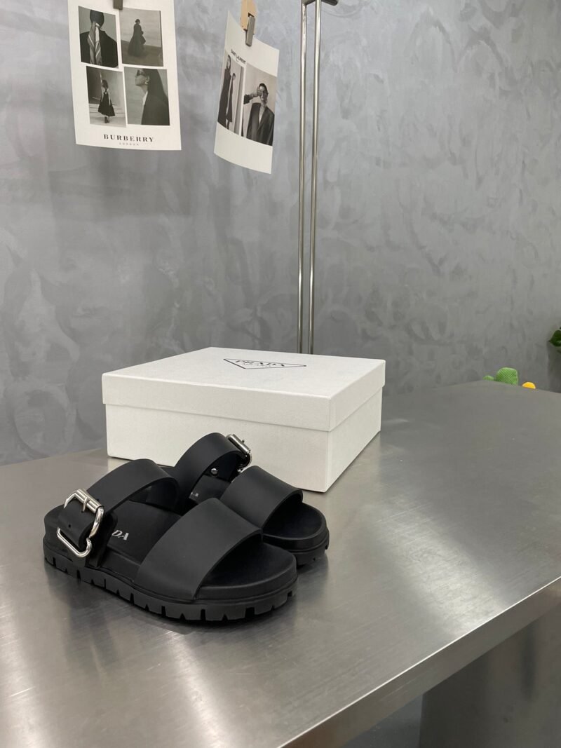 Sandalias de piel PRADA - Imagen 3