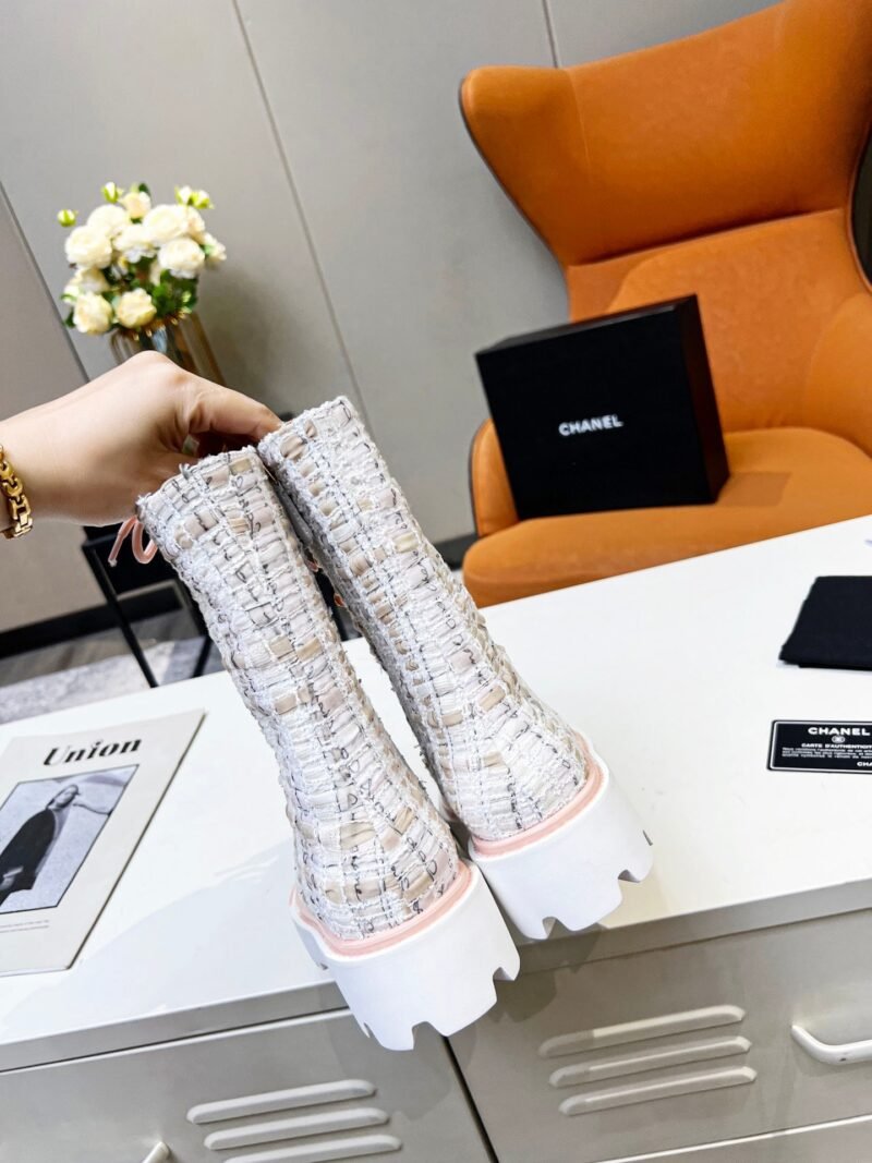 Botines de cordón Chanel - Imagen 6