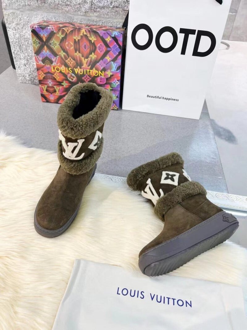Botín Plano Snowdrop Louis Vuitton - Imagen 6