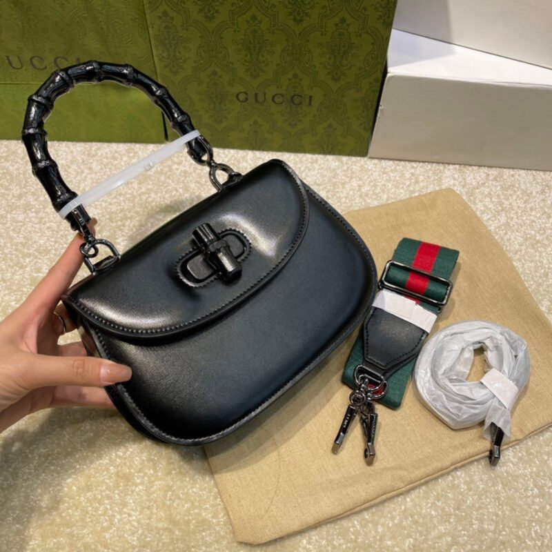 Bolso bamboo pequeño Gucci