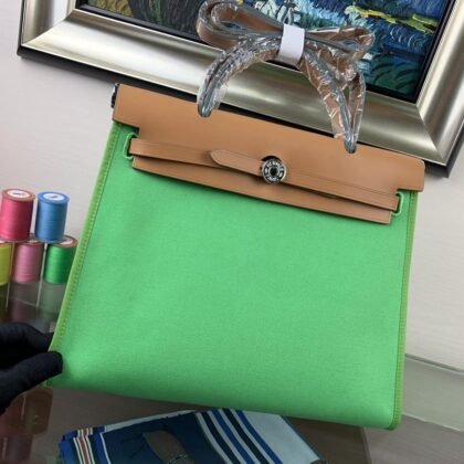 BOLSO HERBAG DE LONA - HERMES