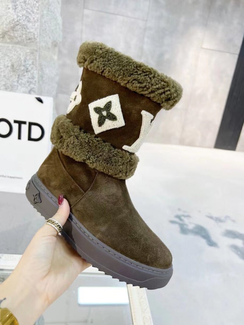 Botín Plano Snowdrop Louis Vuitton - Imagen 4