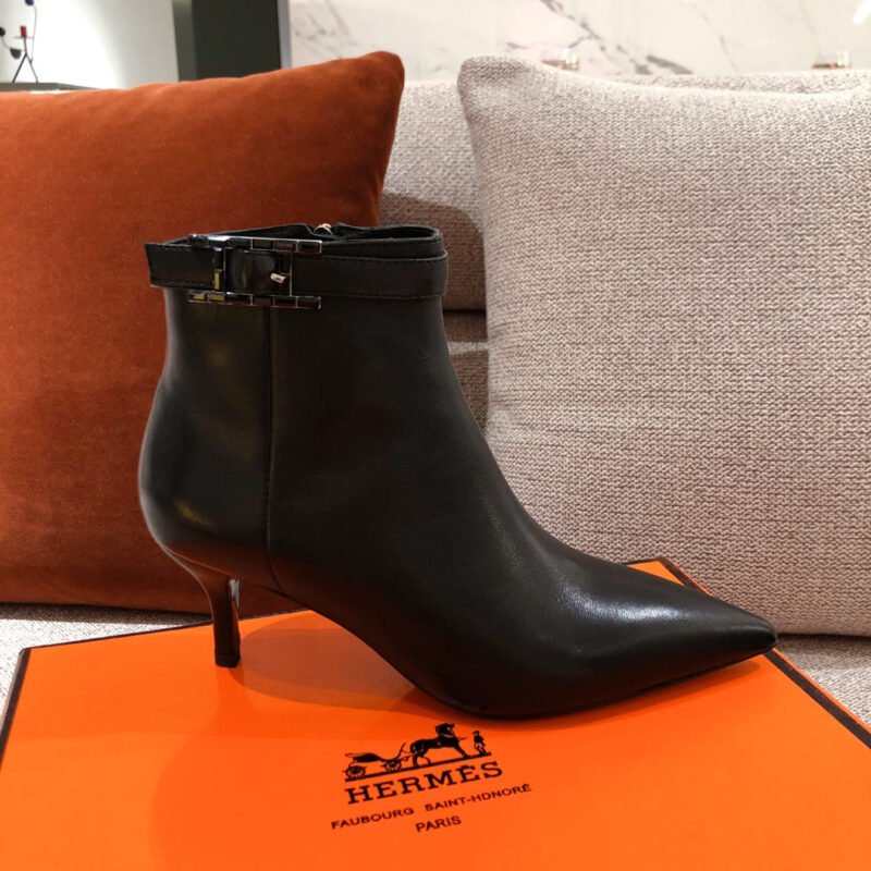 Botines con tacón HERMES - Imagen 7