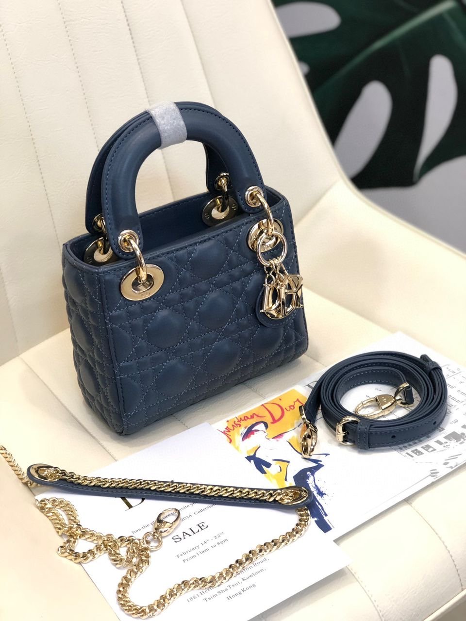 Bolso mini Lady Dior