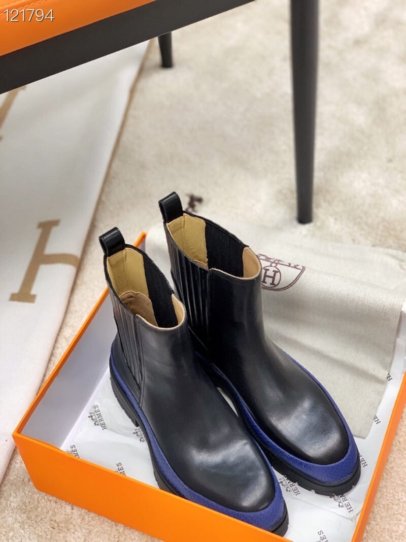 Botines de cuero HERMES - Imagen 4