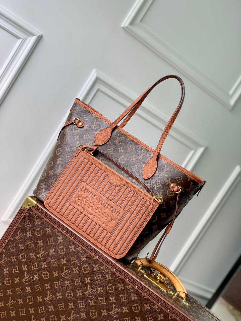 Bolso Neverfull Inside Out MM Louis Vuitton