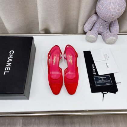Slingback de tacón Chanel