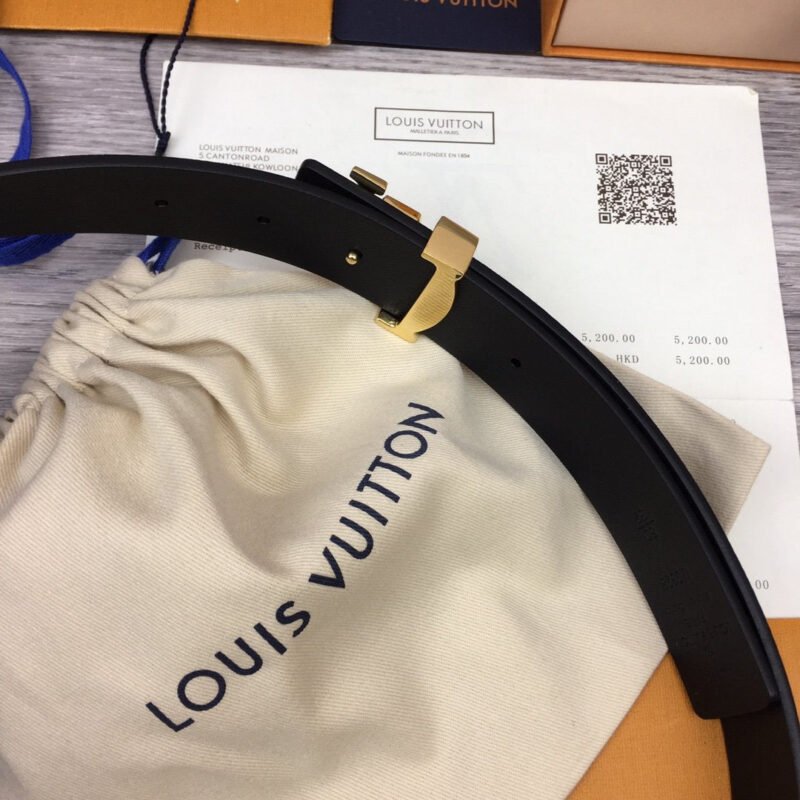 CINTURÓN REVERSIBLE LV ICONIC DE 3 CM LOUIS VUITTON - Imagen 4
