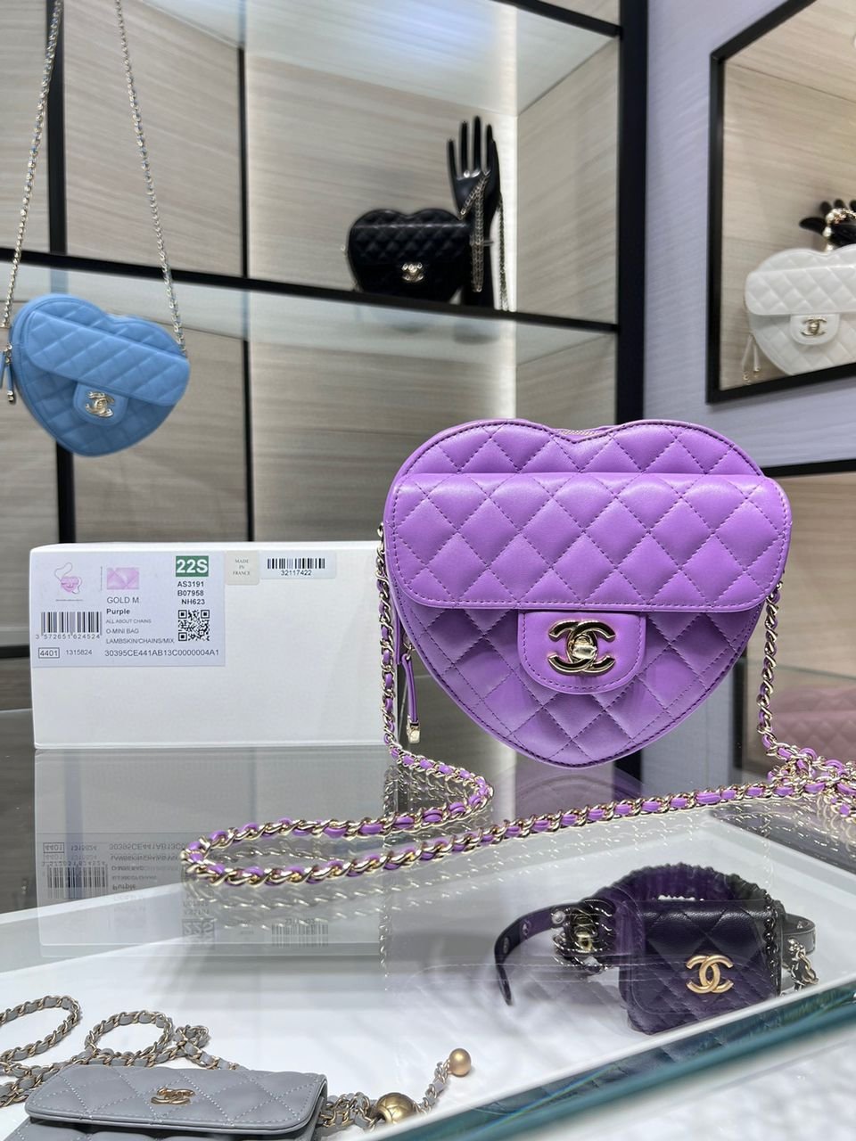 BOLSO CORAZÓN CHANEL