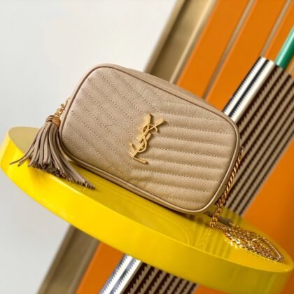 MINIBOLSO LOU DE PIEL ACOLCHADA YSL