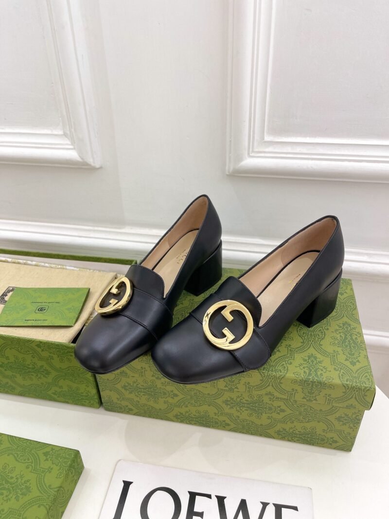 Zapato de salón Gucci Blondie de tacón medio - Imagen 3