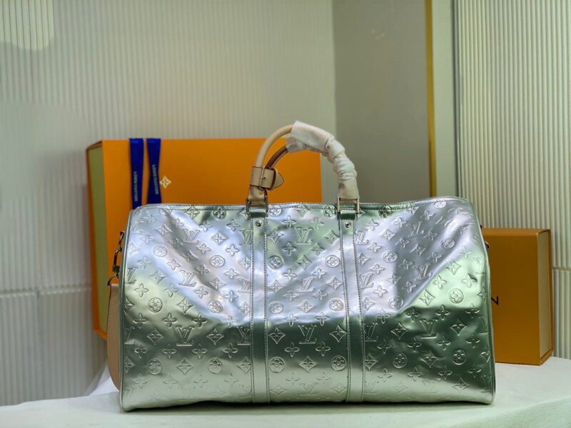Bolso Keepall 50 con bandolera LOUIS VUITTON - Imagen 2