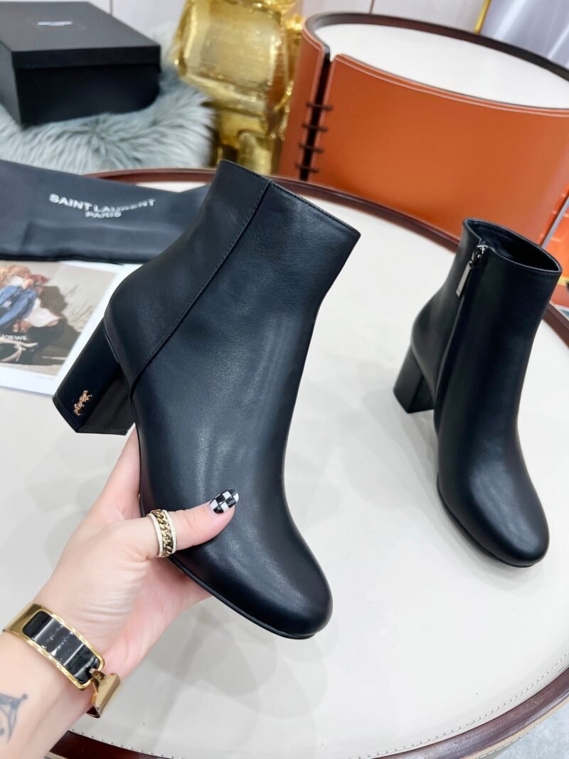Botines Lou de Piel Lisa YSL - Imagen 3