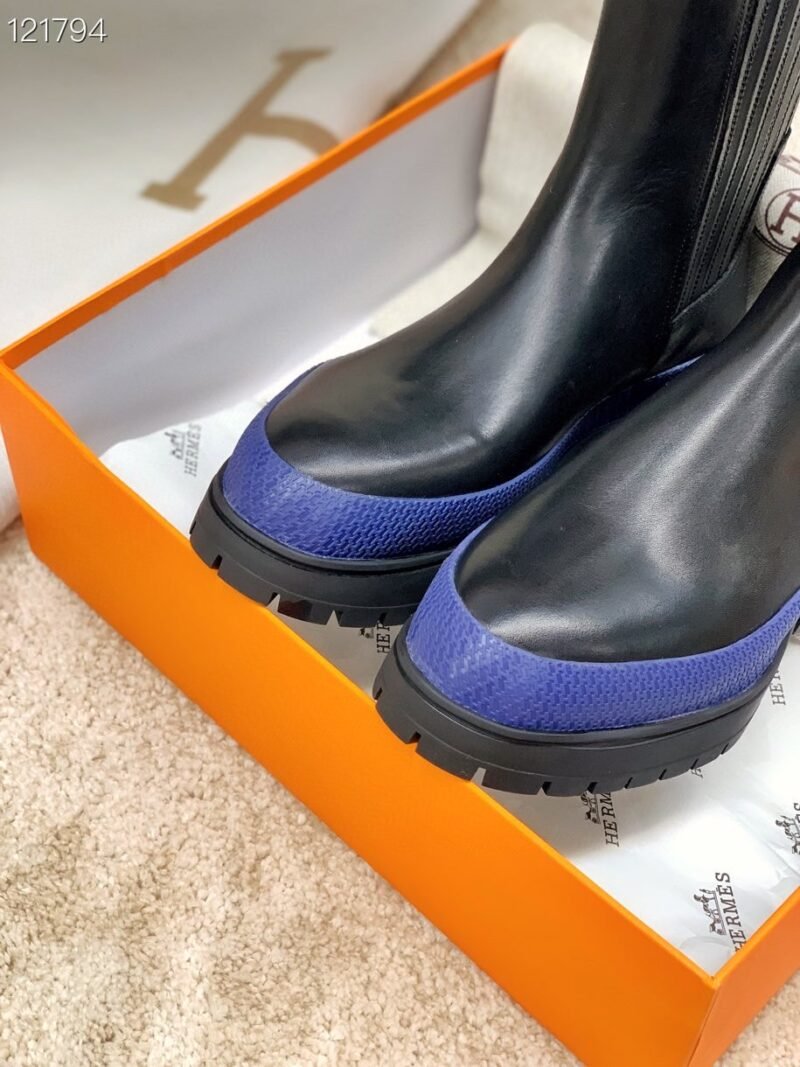 Botines de cuero HERMES - Imagen 7