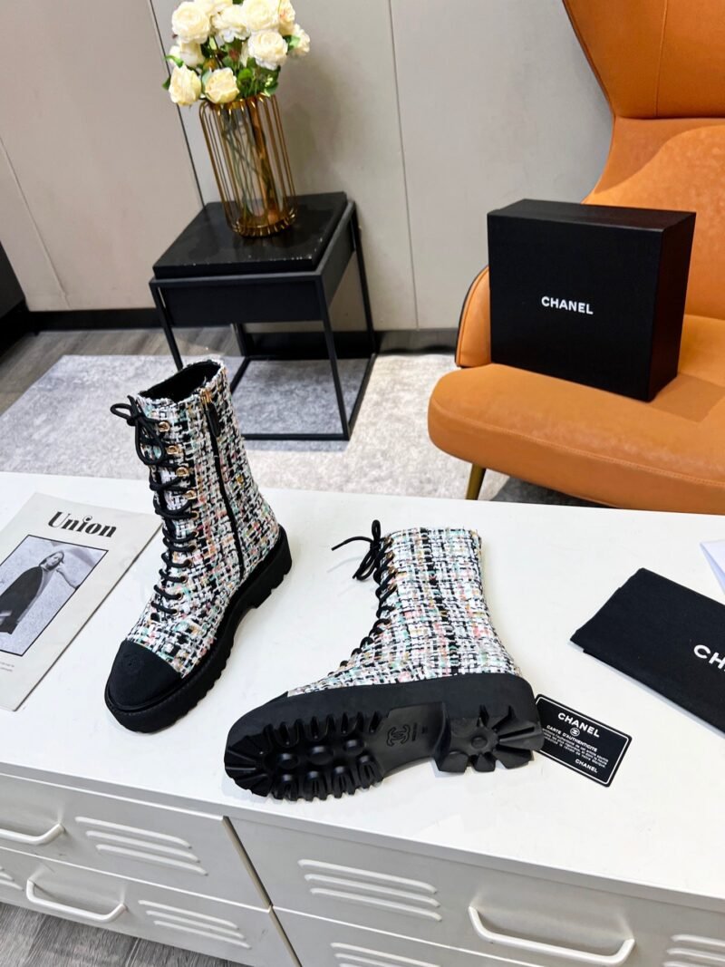 Botines de cordón Chanel - Imagen 8