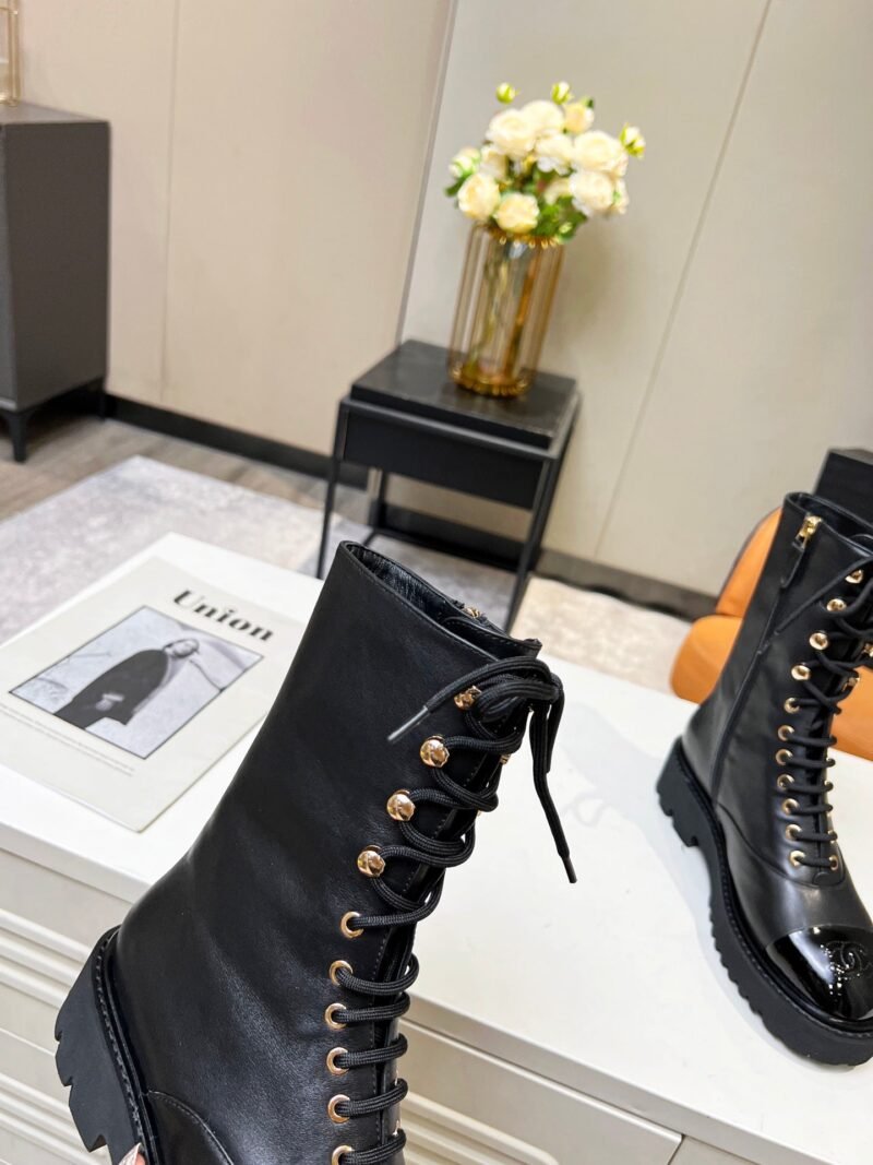 Botines de cordón Chanel - Imagen 6