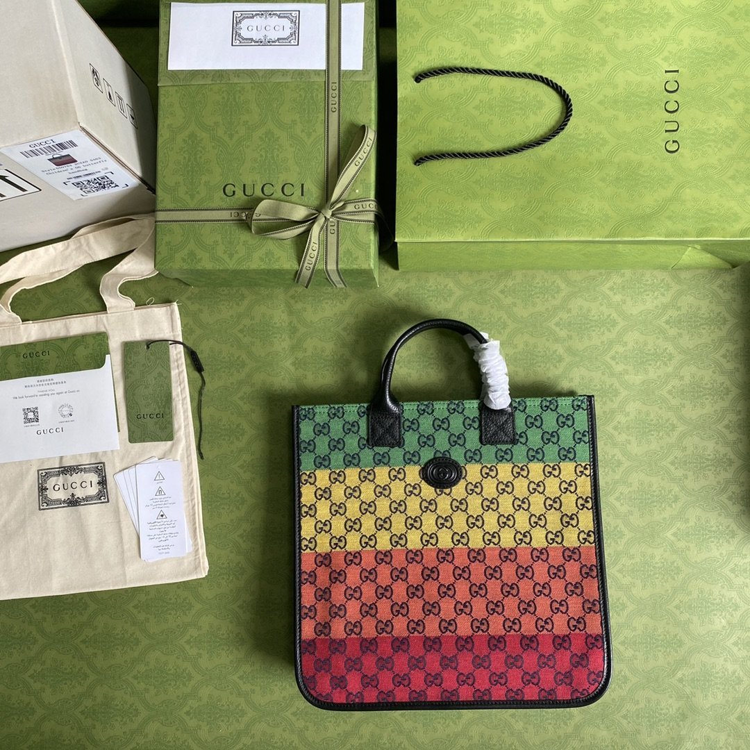 Bolso tote infantil multicolor GUCCI