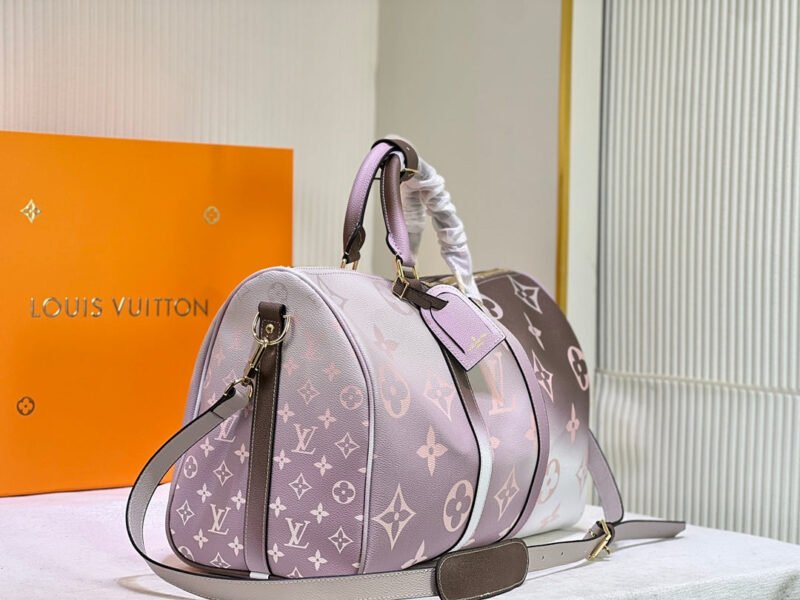 Bolso Keepall 50 con bandolera LOUIS VUITTON - Imagen 3