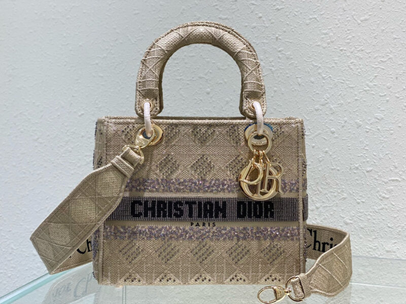 Bolso mediano Lady D-Lite DIOR